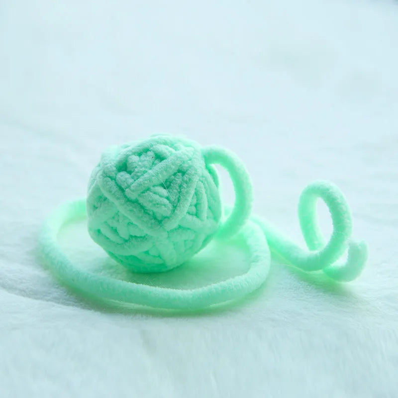 Colorful Yarn Balls for Cats