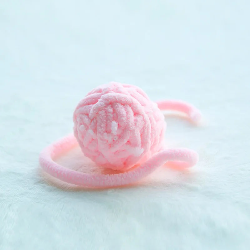Colorful Yarn Balls for Cats