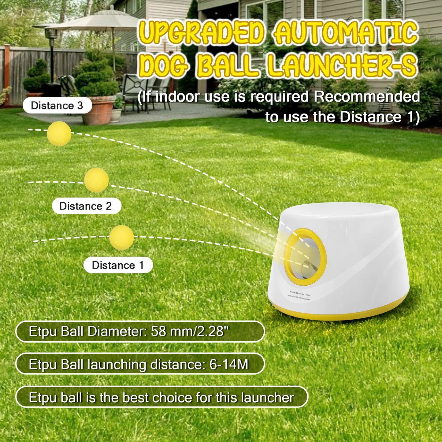 Automatic Ball Launcher for Dogs