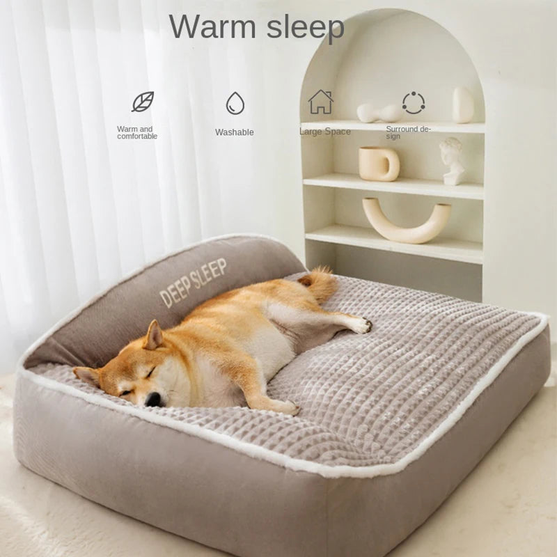 Warm Pet Bed for Cats and Small Dogs