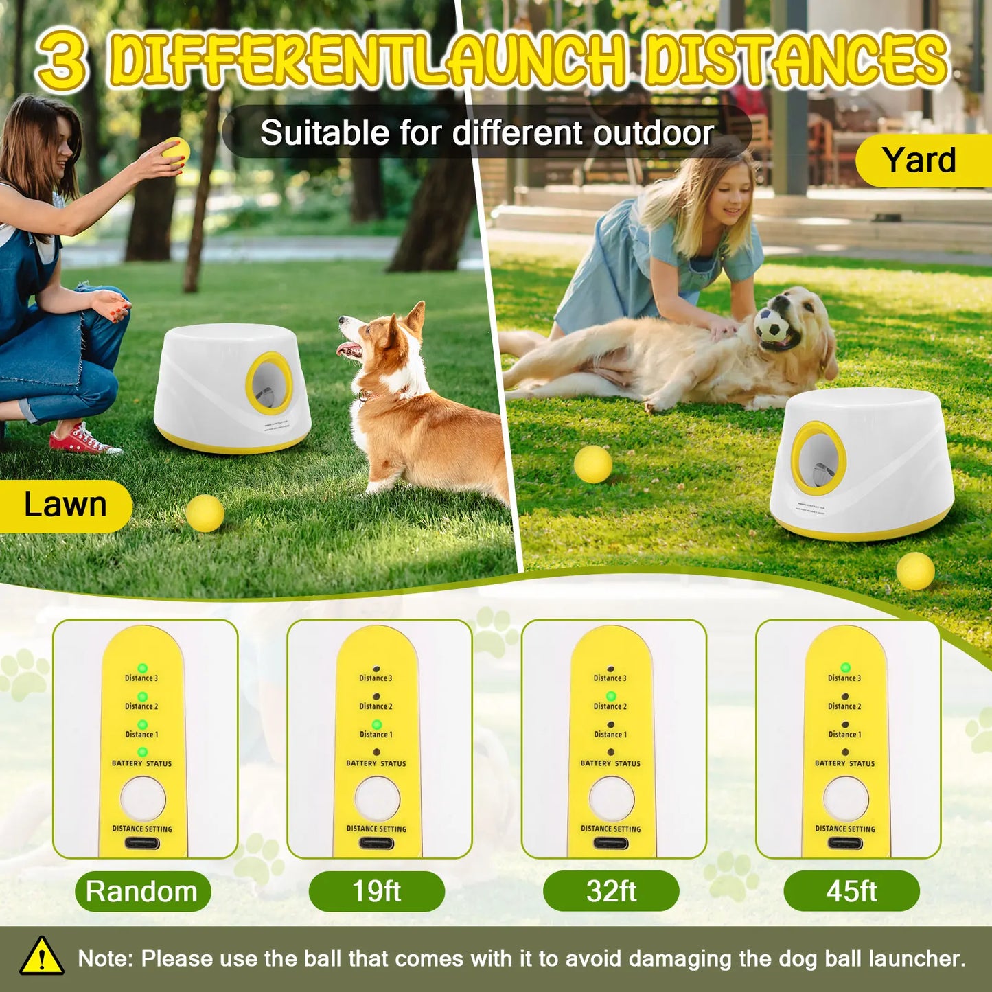 Automatic Ball Launcher for Dogs